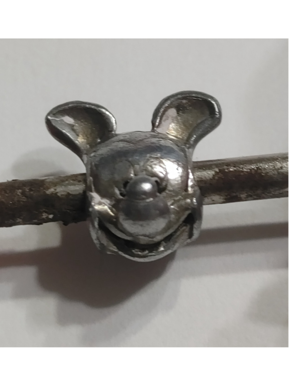 Women's Pandora ©Disney Mickey Mouse Charm Bracelet Bead, 925 AE Silver